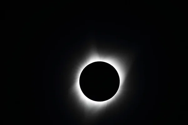 Eclipse Solar Agosto 2017 Kimberly Estágios Diferentes Oregon Eua — Fotografia de Stock