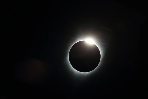 Eclipse Solar Agosto 2017 Kimberly Estágios Diferentes Oregon Eua — Fotografia de Stock