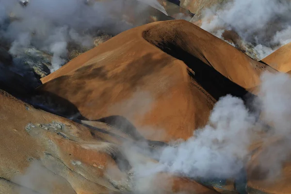 Kerlingarfjoll Або Ogress Mountains Rhyolite Mountains Гірський Хребет Розташований Високогір — стокове фото