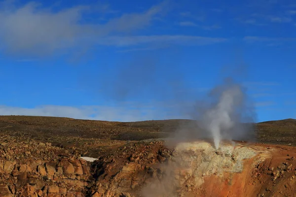 Kerlingarfjoll Ogress Dağları Rhyolite Dağları Zlanda Nın Dağlık Kesimlerinde Yer — Stok fotoğraf