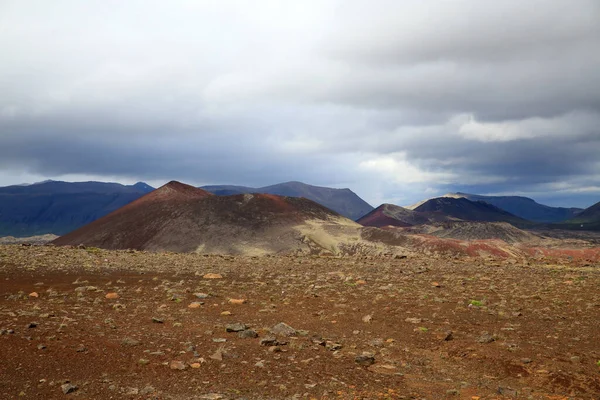 Paisagem Vulcânica Berserkjahraun Snaefellsnes Islândia — Fotografia de Stock