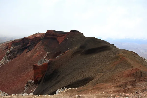 Národní Park Tongariro Podél Alpského Přechodu Tongariro Nový Zéland — Stock fotografie