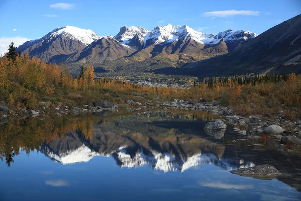 Kennicott Glacier Area Αλάσκα — Φωτογραφία Αρχείου