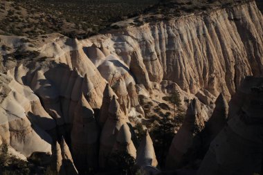 Kasha-Katuwe Tent Rocks National Monument New Mexico  clipart