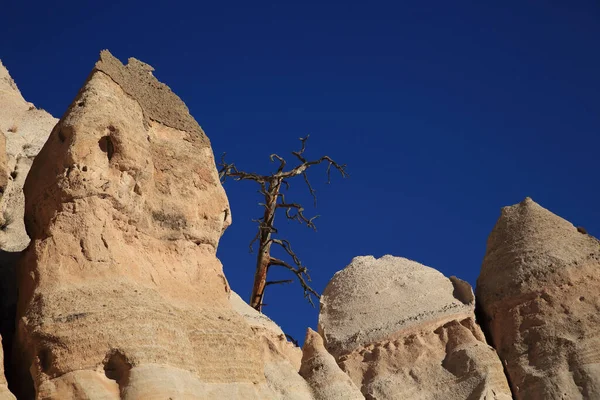 Εθνικό Μνημείο Kasha Katuwe Tent Rocks New Mexico — Φωτογραφία Αρχείου