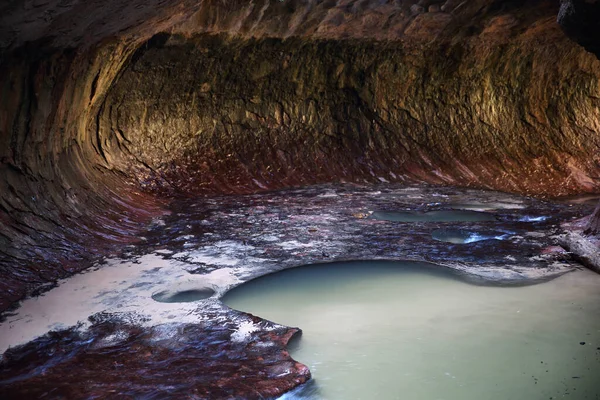 Der Subway Zion National Park Utah — Stockfoto