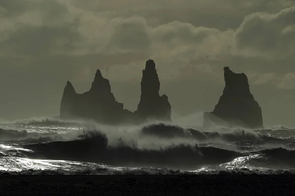 Рейкьярское Море Исландия — стоковое фото