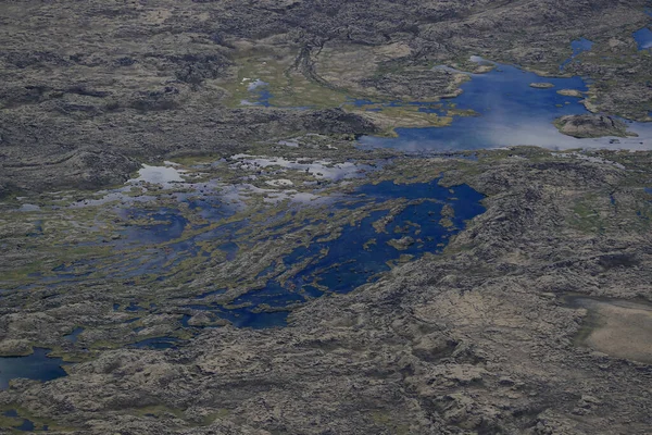 Region Jeziora Laki Crater Islandia — Zdjęcie stockowe