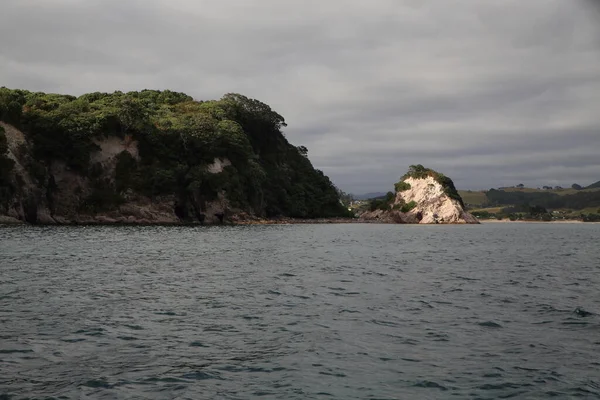 新西兰科洛曼德尔著名的大教堂湾地区 — 图库照片