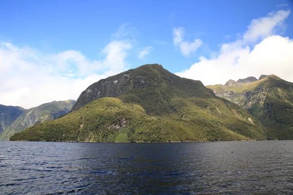Pochybný Zvuk Fiordlandu Jihozápadě Nového Zélandu — Stock fotografie
