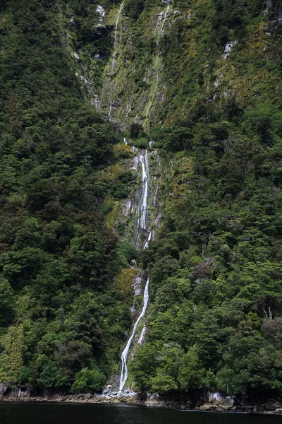 Сомнительный Звук Фьордленде Крайнем Юго Западе Новой Зеландии — стоковое фото