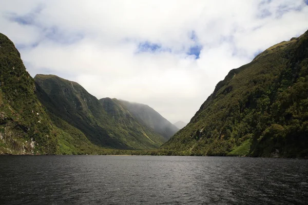 Doubtful Sound Fiordland Far South West New Zealand — Stock Photo, Image