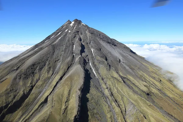 Mount Taranaki Volcano Air New Zealand — Stock Photo, Image