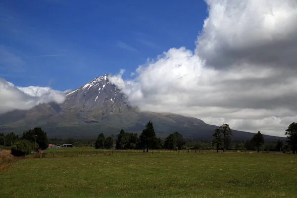 Vulcão Mount Taranaki Nova Zelândia — Fotografia de Stock