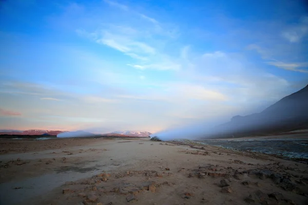 Namafjall Geothermal Area Lake Myvatn Northeast Area Iceland — Stock Photo, Image