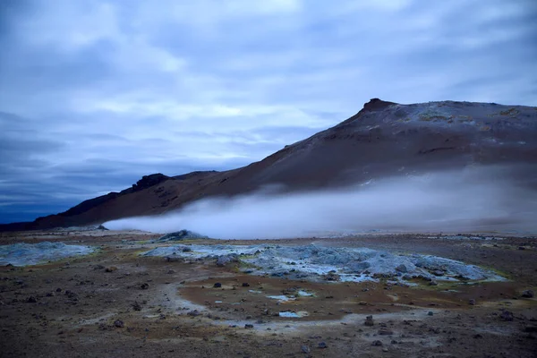 Namafjall Geothermal Area Lake Myvatn Northeast Area Iceland — Stock Photo, Image