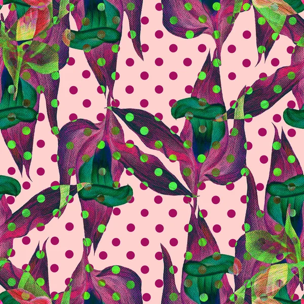 Цветы Калла Лилии Рисуют Цветными Карандашами Крапивном Фоне Цветочный Бесшовный — стоковое фото