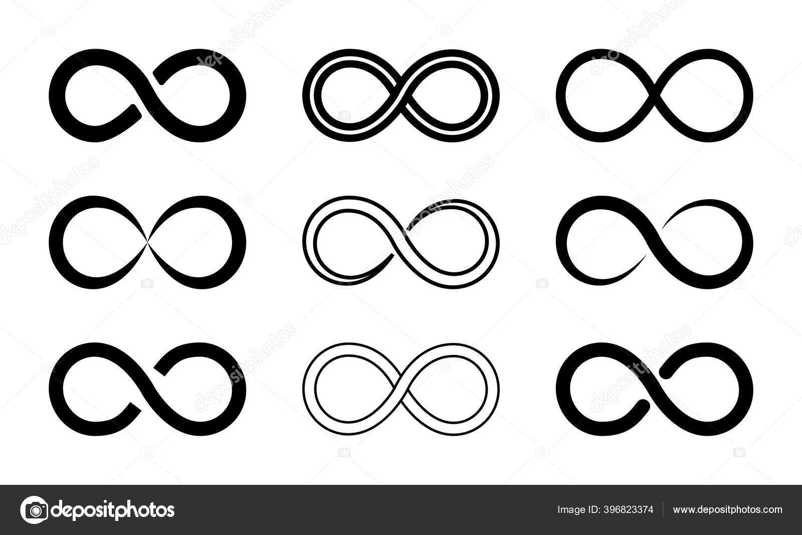 무한의 끝없이 반복되는 무한대로 사랑이죠 추상적 디자인에 인피니트 미래의 창조적 스톡 벡터 - ©Wise_ant 396823374, image size:1600x1067