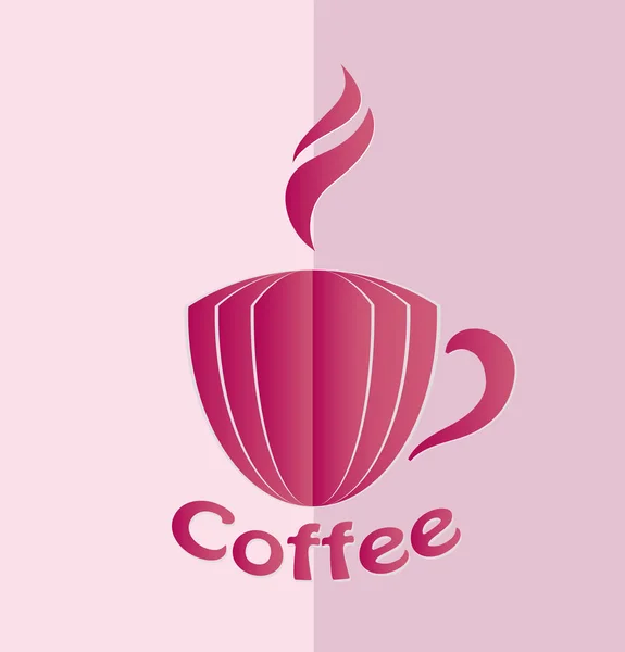 Taza Café Caliente Icono — Vector de stock