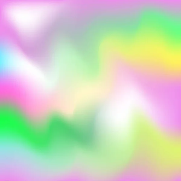 背景ホログラム効果を持つ 明るいベクトル図 — ストックベクタ
