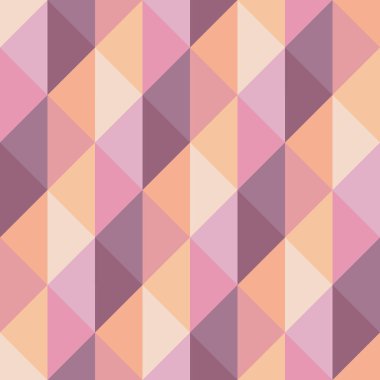 Geometrik arkaplan grafik tasarımı. İnternet sitesi, broşür, sunum, reklam promosyonu için soyut ve kusursuz bir düzen. Dekoratif mozaik süsü. Üçgen şekiller. Vektör illüstrasyonu.