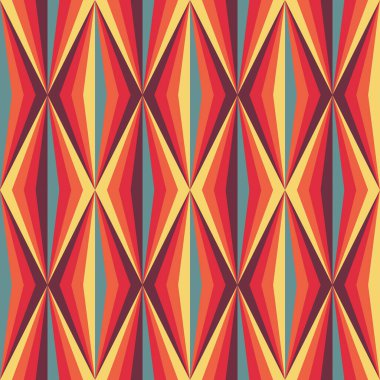 Arkaplan tasarımı. Soyut geometrik dikişsiz desen. Vektör illüstrasyonu. 