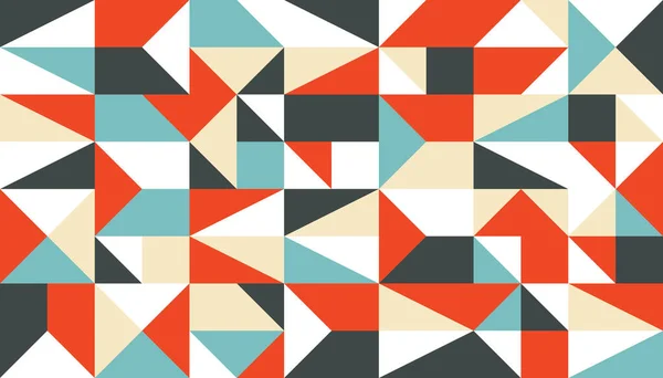 Геометричний Фон Стилі Графічного Дизайну Bauhause Абстрактний Шаблон Презентації Веб — стоковий вектор