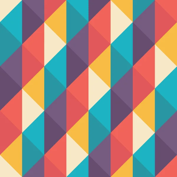 Geometrik arkaplan grafik tasarımı. Sunum, web sitesi, promosyon planı için soyut, kusursuz bir model. Dekoratif mozaik süsü. Üçgen şeklinde. Vektör konsepti çizimi.  