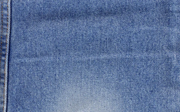 Strappato Tessuto Jens Blu Texture Utile Come Sfondo — Foto Stock