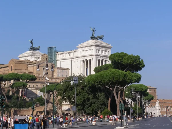 Roma Italia Circa Octubre 2018 Altare Della Patria Altar Patria — Foto de Stock