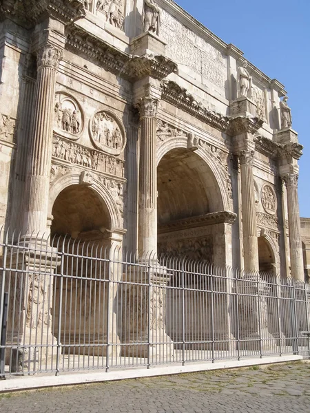 Arco Costantino Que Significa Arco Constantino Roma Itália — Fotografia de Stock