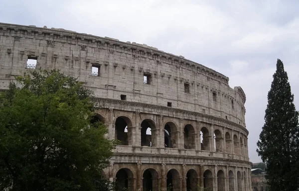 Coliseu Colosse Aka Coliseu Roma Itália — Fotografia de Stock