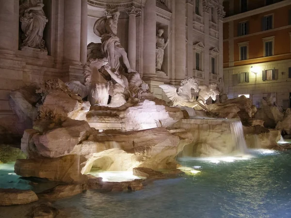 Fontana Trevi Fontana Trevi Rom Italien — Stockfoto
