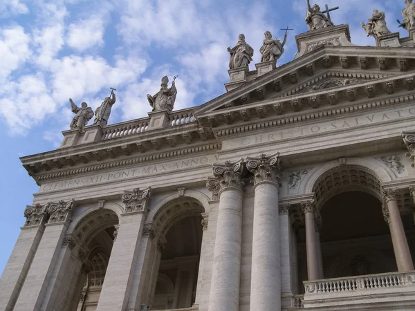 Kościół Archbasilica Świętego Jana Lateranie San Giovanni Laterano Rzym Włochy — Zdjęcie stockowe