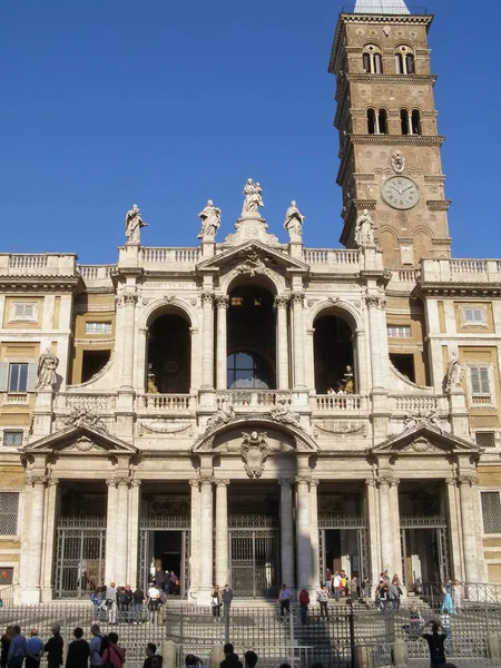 Rome Italië Circa Oktober 2018 Santa Maria Maggiore Kerk — Stockfoto