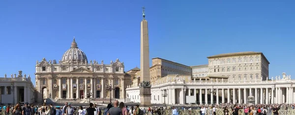ローマ イタリア 2018年 月年頃 ピエトロ大聖堂 ピエトロ大聖堂 広いパノラマ ビュー — ストック写真