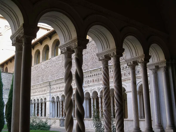 Rom Italien Oktober 2018 John Lateran Archbasilica Kirchenkreuzgang San Giovanni — Stockfoto