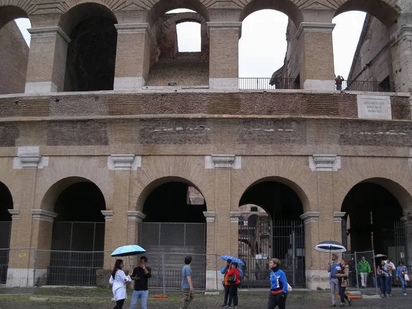 Roma Itália Circa Outubro 2018 Coliseu Colossos Aka Coliseu — Fotografia de Stock