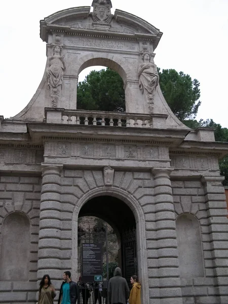 ローマ イタリア 2018年 月年頃 遺跡フォロ ロマーノの別名フォロ ロマーノ — ストック写真