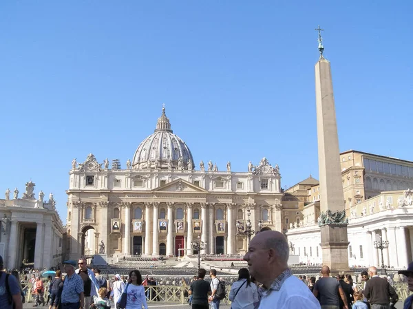 Rzym Włochy Około Października 2018 Peter Basilica Basilica San Pietro — Zdjęcie stockowe