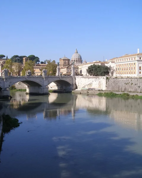 Río Tíber Fiume Trevi Roma Italia —  Fotos de Stock