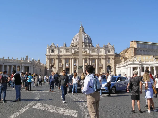 Rome Talya Ekim 2018 Yaklaşık Peter Bazilikası Basilica San Pietro — Stok fotoğraf