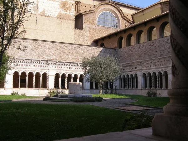 Rome Italië Circa Oktober 2018 John Lateranen Archbasilica Kerk Klooster — Stockfoto