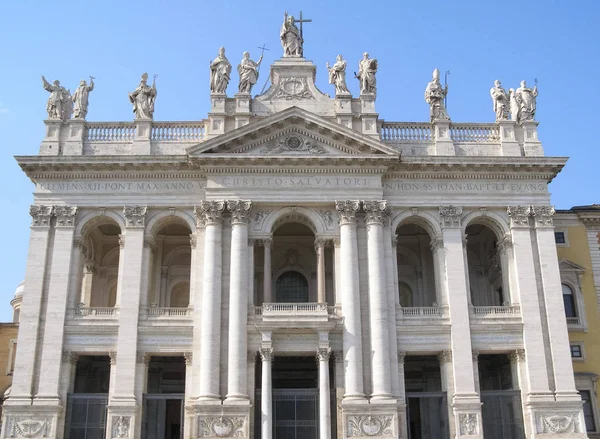 Kościół Archbasilica Świętego Jana Lateranie San Giovanni Laterano Rzym Włochy — Zdjęcie stockowe