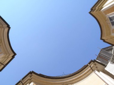 Roma şehrinin manzarası