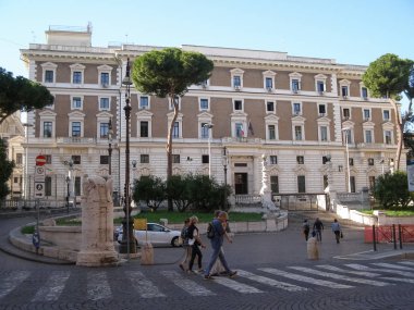 Roma şehrinin manzarası
