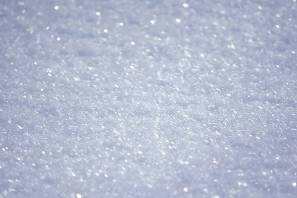 雪的质感 雪面特写 雪纹理背景 雪的结构 — 图库照片