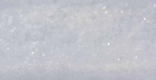 The texture of snow. Snow surface close-up. Snow texture background. The structure of the snow.