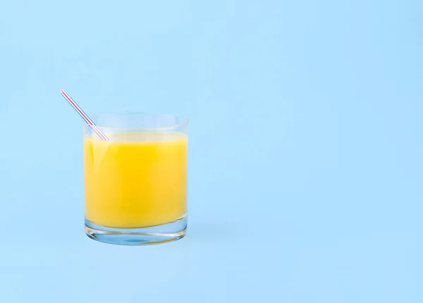 Jus Orange Dans Verre Boisson Aux Agrumes — Photo