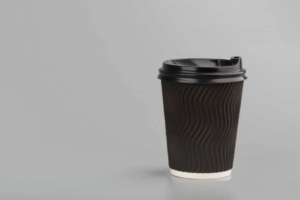 Wegwerp lege White Paper Cup — Stockfoto